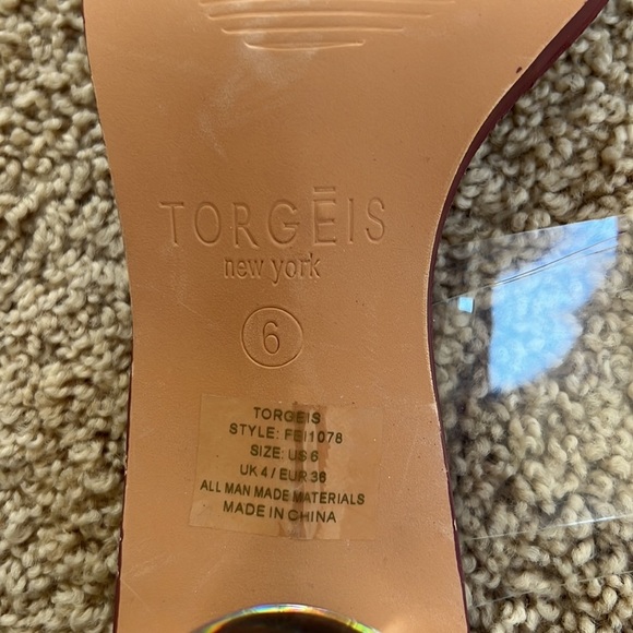 Torgeis SZ 6, crystal ball heel Chantal sandals. - Picture 9 of 13